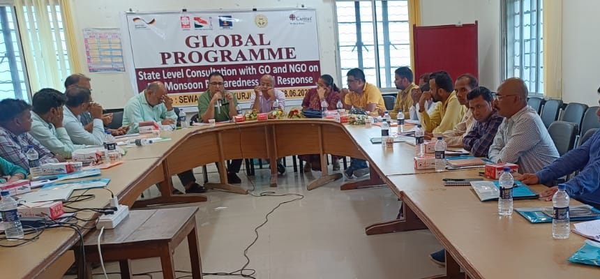 Bihar State-level Consultation discussed the status of flood Preparedness  and strengthening the early warning system strengthen and its replication –  Caritas India Global Program