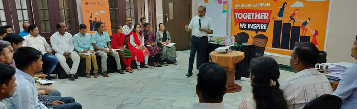 Together Everyone Achieves More- Khushaal Bachpan Programme Team Holds Its Orientation and Team Building Meeting
