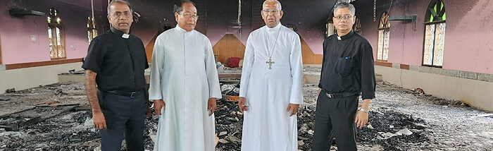 Catholic Church appeals to cultivate an environment of peaceful co-existence in Manipur