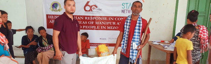 Caritas India aids victims of ethnic violence in Manipur, Mizoram and Assam