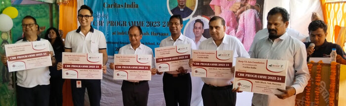 Caritas India and Roop VK Jain Foundation join forces to support people with special needs