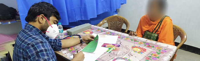 Medical consultation and orientation on healthy contact for PLHIV in urban slums of Delhi