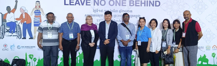 Caritas India presented an inclusive community-based response to COVID-19 health emergency at the 5th Asia Pacific CBID Congress
