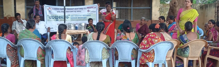 The spirit of sharing demonstrated by SHG members in Shimoga