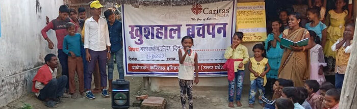 Children Observe International Girl Child Day and Global Handwashing Day