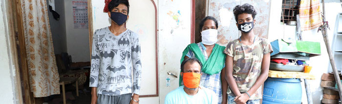Food and Hygiene support gives hope to the daily wage workers