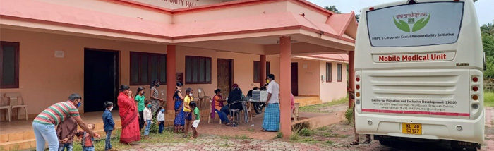 Free Covid19 Screening camps set up at Sudhaar program area in Ernakulam