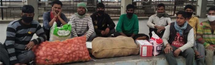 ‘We are Stuck… until you all reached us!’: the migrant worker was reached during COVID-19 job losses
