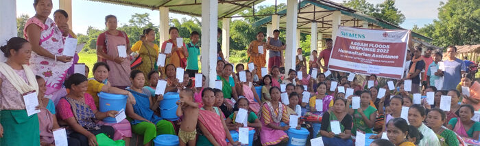 Assam flood WaSH activity begins