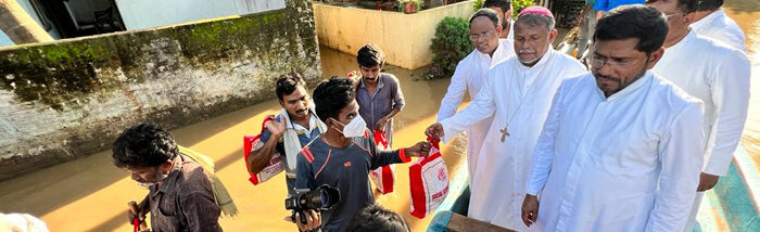Church relief efforts in flood-hit Telangana and Andhra Pradesh