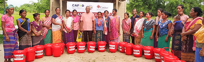 Caritas India management visits flood-affected areas in Assam