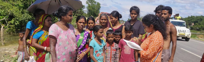 Humanitarian aid reaches flood-hit population of Assam