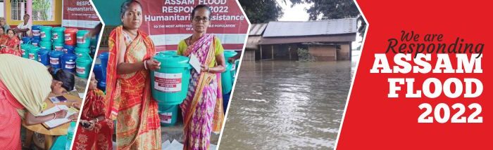 Caritas India scaling up Assam relief response amid flood and landslide