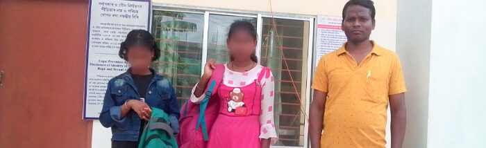 Two girls were rescued from Sarupathar railway station in Assam