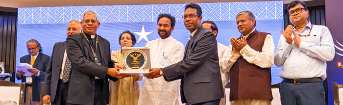 Caritas India awarded with WCDM–DRR EXCELLENCE AWARD 2022