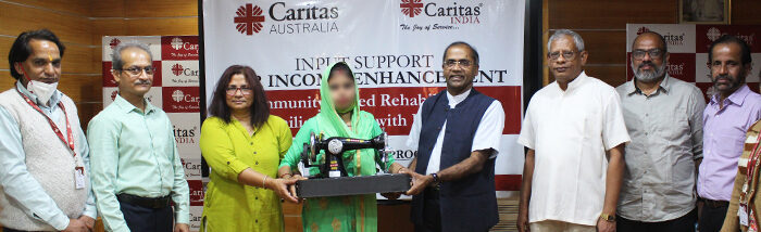 Financial Empowerment to High-Risk Group People through sewing machines