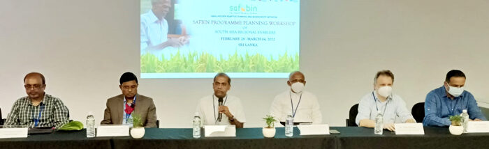 Sustenance of food systems and systemic changes: SAFBIN Planning Workshop