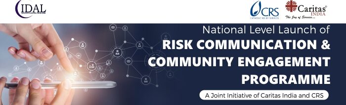 Caritas India & CRS launches Risk Communication & Community Engagement Program