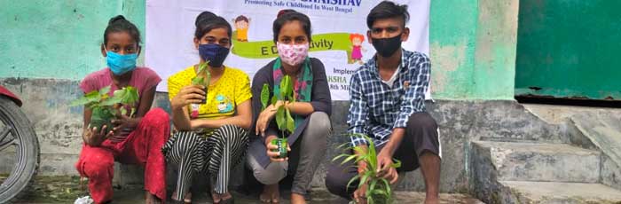 Child Leaders celebrate World Environment Day by nurturing Mother Earth