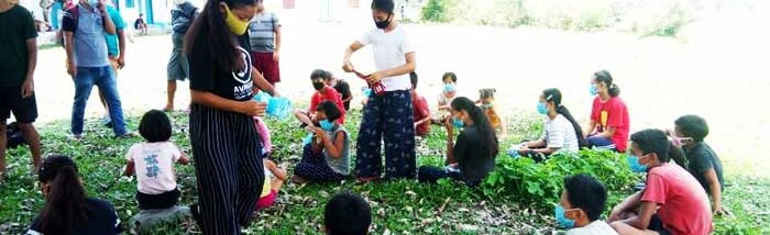 Child Club Members create safe circles for their Peers amidst COVID