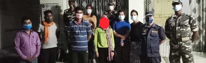 Alertness rescued and saved from being Trafficked