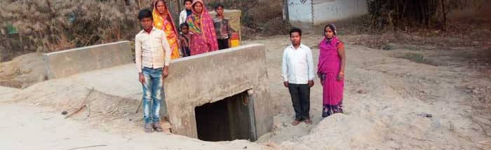 Bridging lives across canal