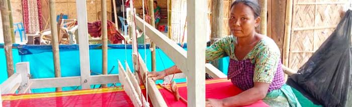 Indian village starts weaving business amidst COVID-19
