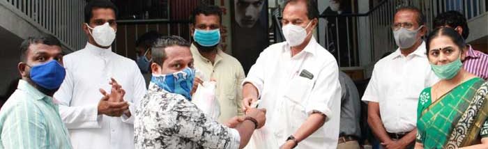 Frontline Sanitation workers of Ernakulam given Hygiene Kits to continue their battle against Covid-19