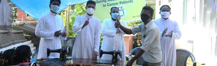 Cancer patients receives sewing machines to sustain their livelihood