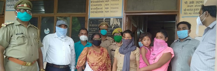 A woman from Nepal rescued from Orchestra