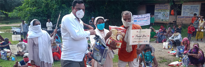 Serving Small Farm families in Mandla to fight against Covid-19