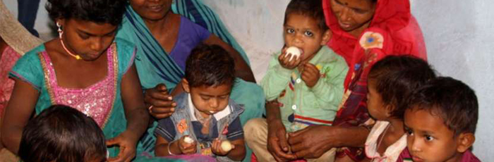 Succeeded in reinstating egg distribution to fight malnutrition