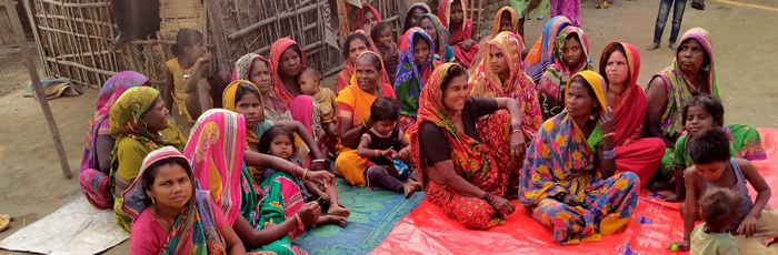 Rishidev, Saday and Manjhi communities prepare their Ward Development Plans in Bihar