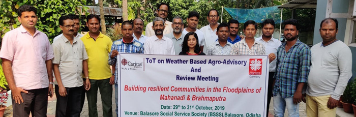 Caritas India Initiates Weather Based Agro-Advisory in Her DRR Programmes