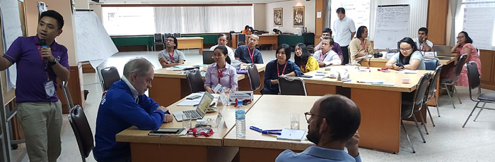Communicators meet at Caritas Asia to draft the Strategy