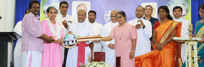 Caritas India handed over newly constructed houses to the Kerala Flood affected families