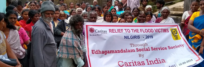 Received warm clothes but touched by warmth of USSS – Nilgiris flood affected