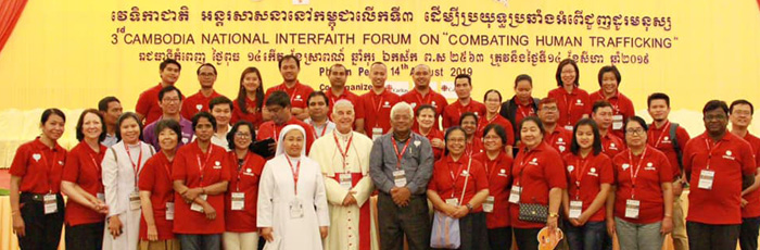 Caritas joined the Interfaith collaboration to combat trafficking