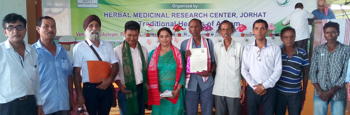 Traditional Herbal Healers certified by North East Christian University (NECU) Dimapur