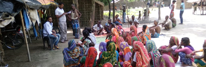 Rishidev, Saday and Manjhi members determine the Development Plan