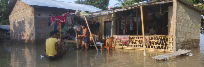 Flood catastrophe marooned 1.7 crore people in Assam & Bihar catastrophe