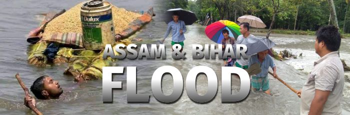 Caritas India is reaching out to 7000 flood affected families in Assam and Bihar