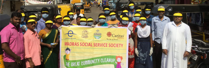 Community Clean Up Campaign’ throws light on flushing away sanitation problem