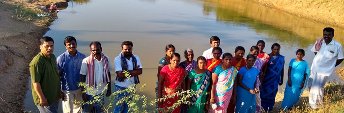 With water still in our village pond, neighbouring villages look at us with awe