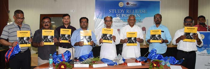 The Study on Nutritional Status of Mahadalit Children and Women released in Bihar