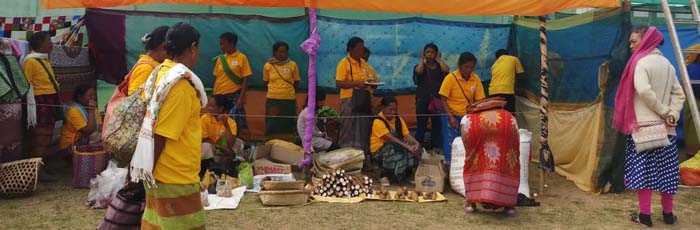 Sale of Organic products promoted at 3rd All Garo Hills International Women’s Day Celebration