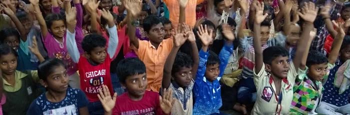 Urban DRR is an opportunity to care for slum children’s risk informed education
