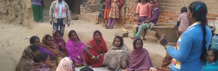 Lalita Devi, a feisty Dalit Woman Leader remedies the inconsistencies in Anganwadi functioning