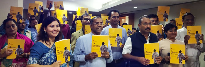 “The Labouring Childhood: Trends, Bottlenecks & Opportunities to End It”, A Caritas India Study on Child Labour in West Bengal, unveiled at Kolkata