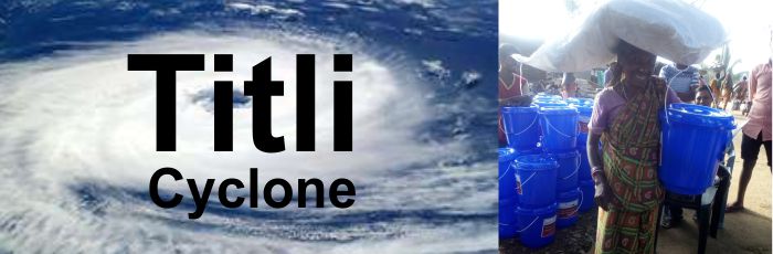 Cyclone Titli victims received much needed WaSH & Shelter Support